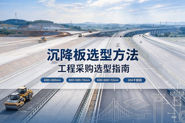 泰兴沉降板选择方法